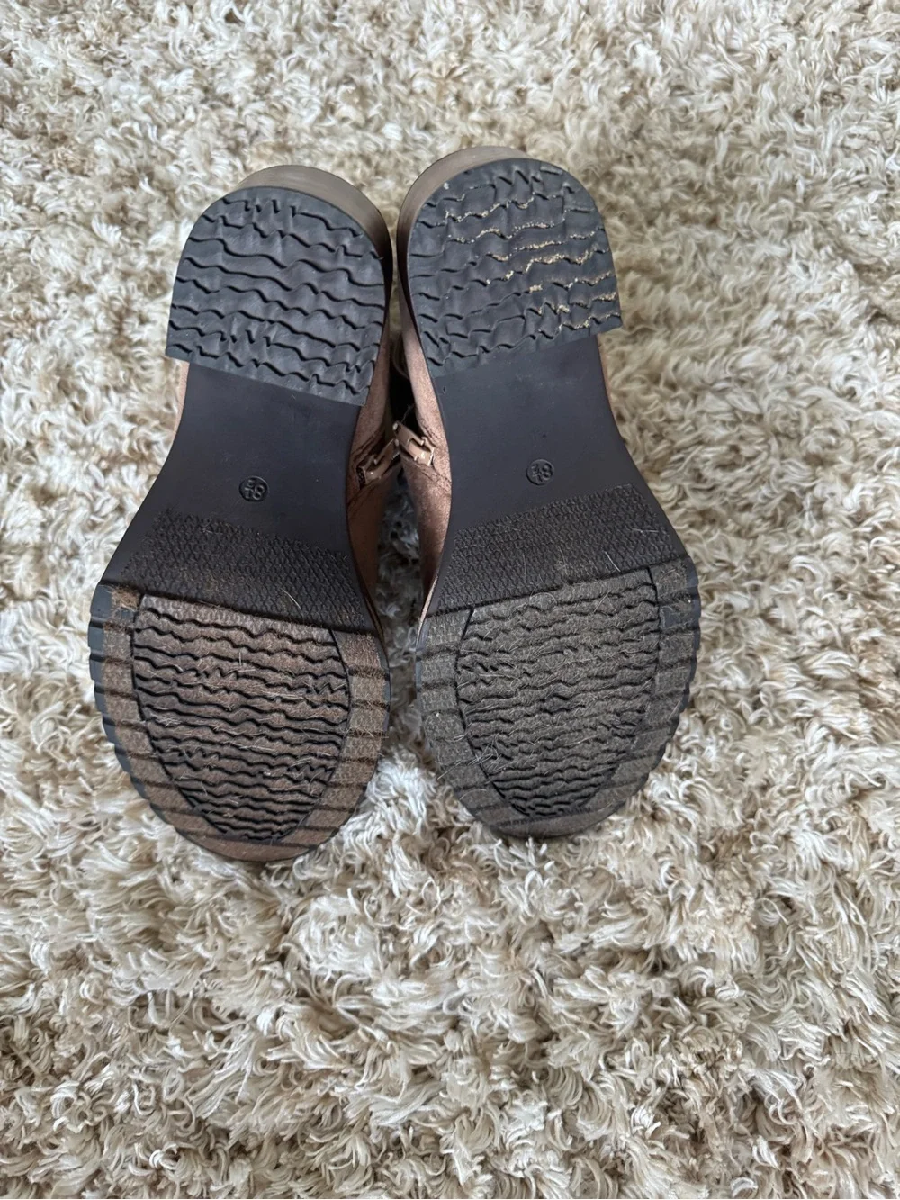 Altar'd State Taupe Suede Platform Chelsea Booties